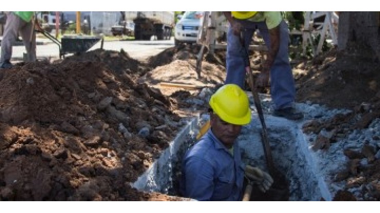 AySA informa tareas de emergencia